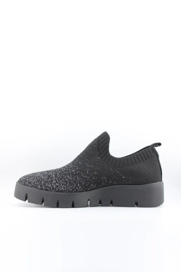 Bernie Mev Knit Slip-On Sneaker with Platform
